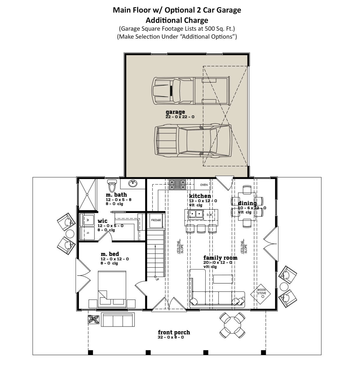 Modern Plan 1166 Square Feet 2 Bedrooms 2 Bathrooms