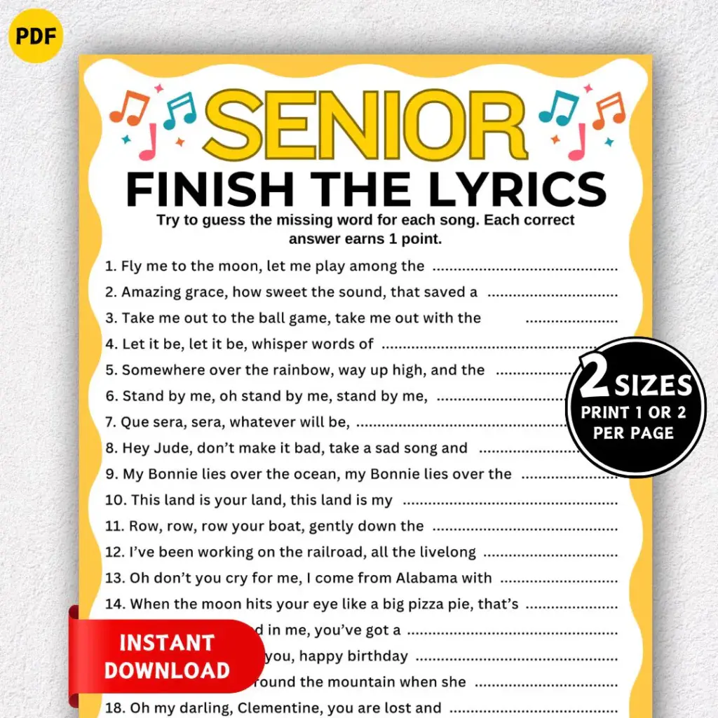Music Trivia For Memory Care
