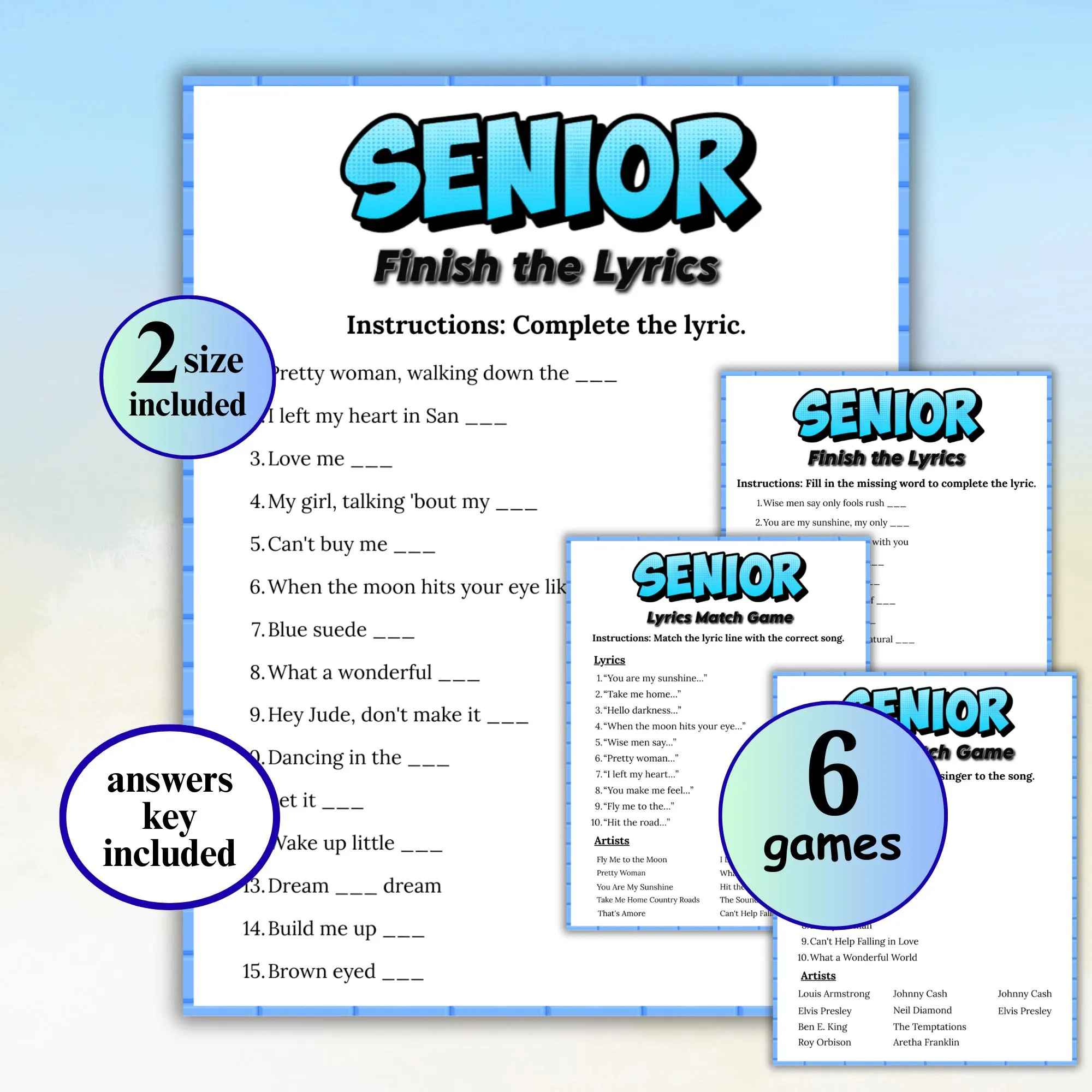 Music Trivia For Memory Care Music Trivia For Memory Care