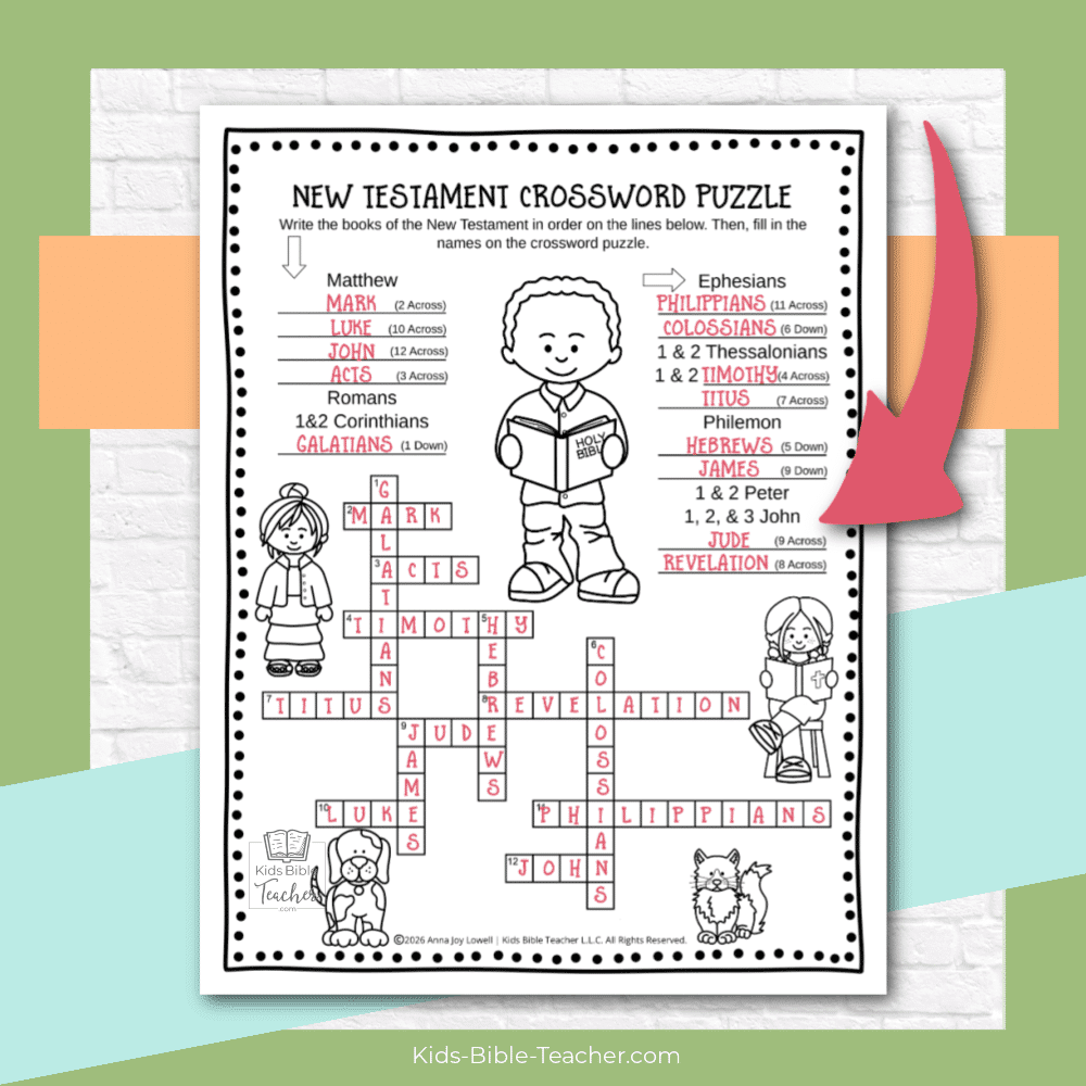 New Testament Crossword