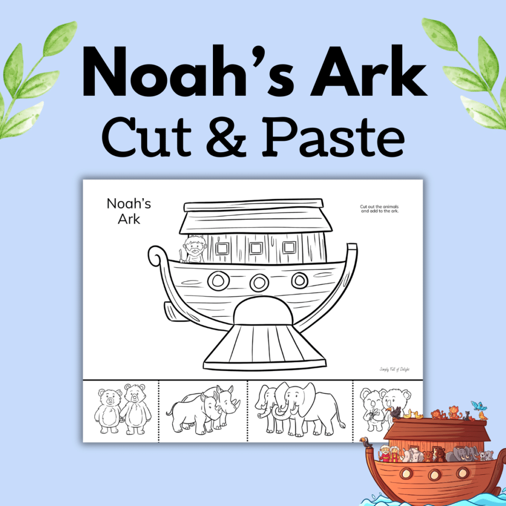 Noahs Ark Coloring Page