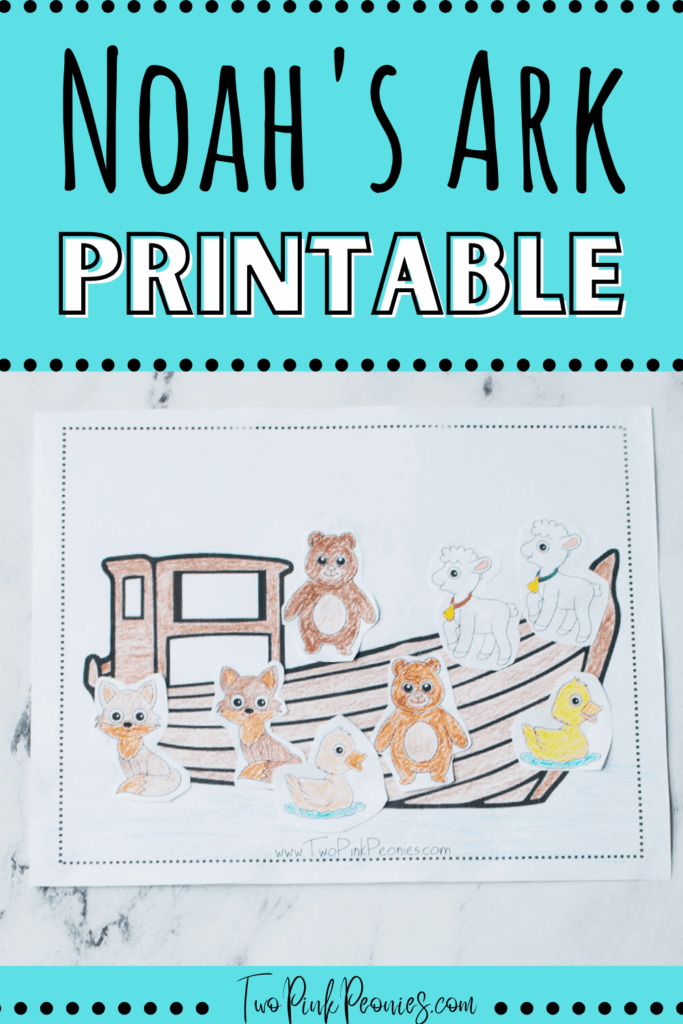 Noahs Ark Craft For Toddlers