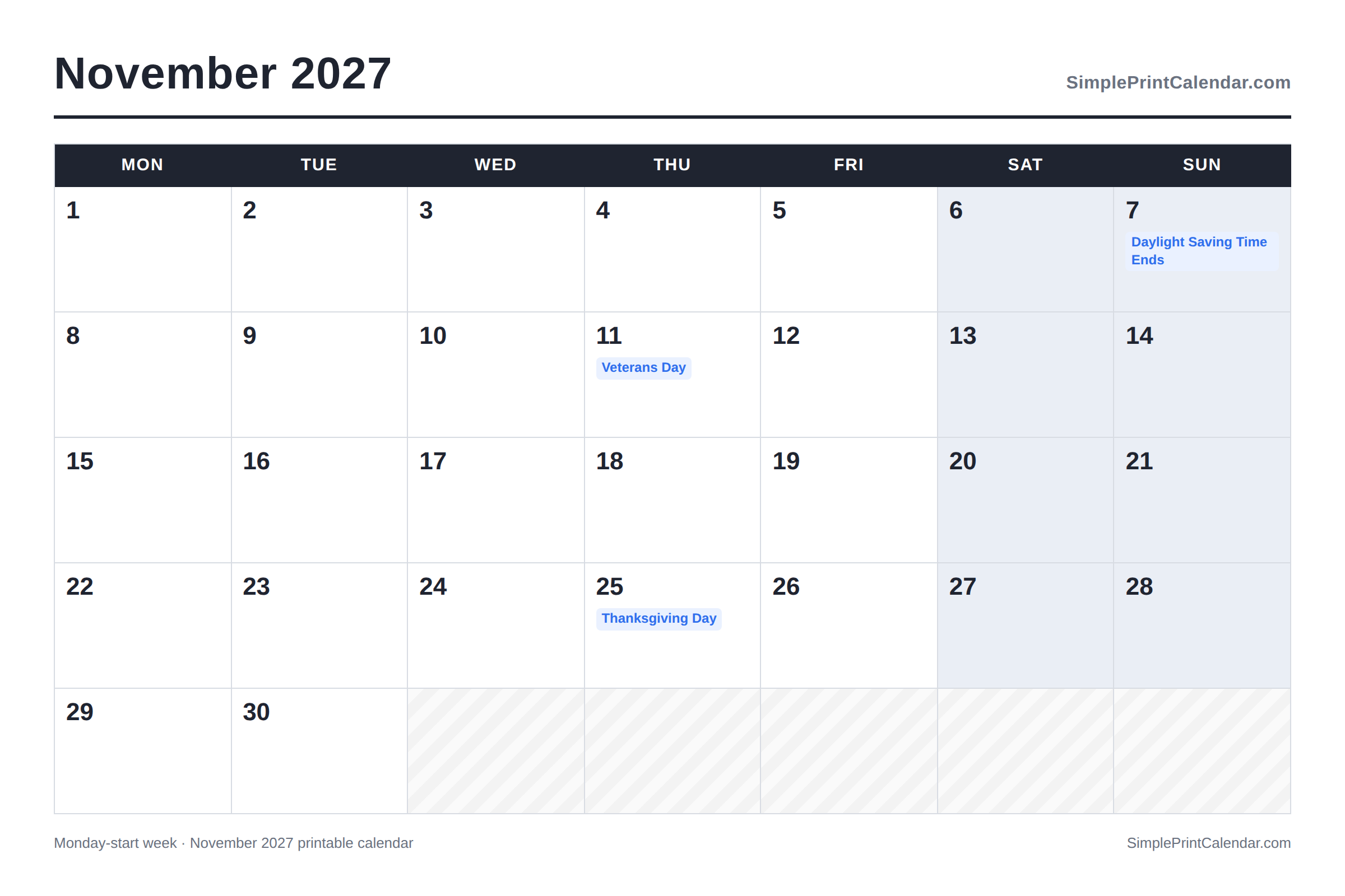 November 2027