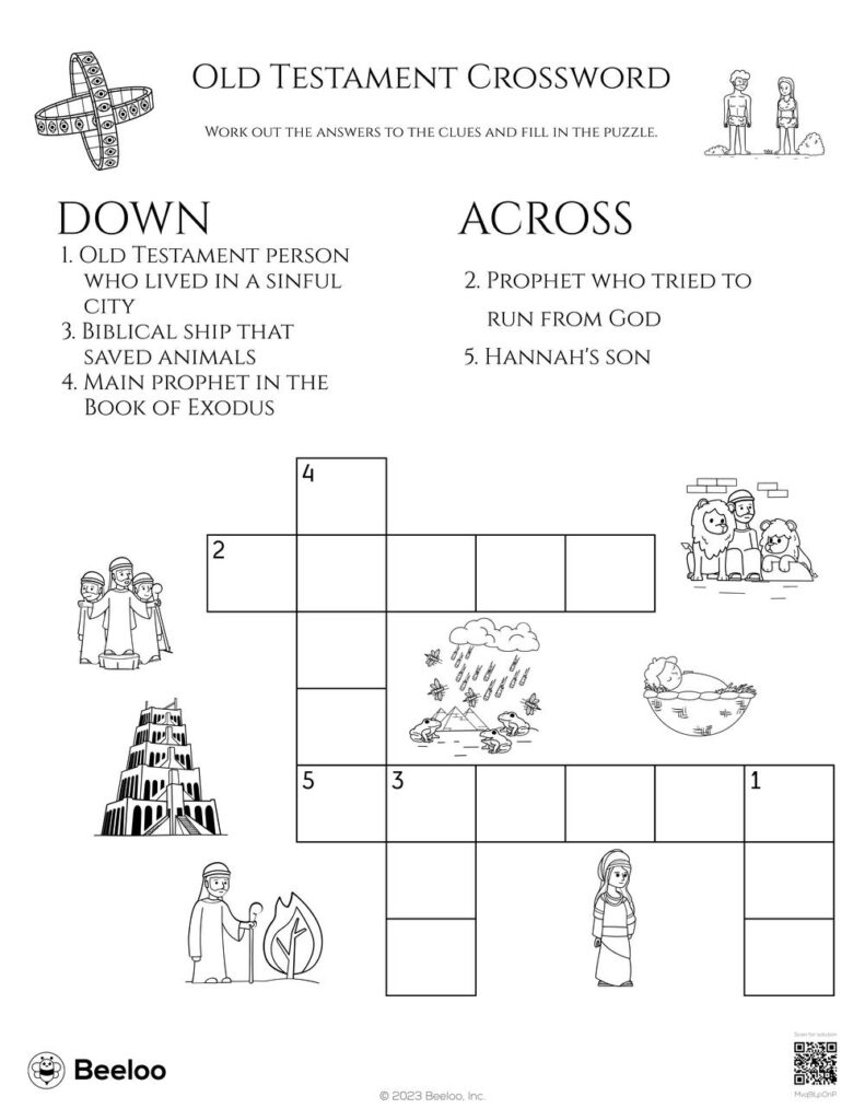 Oldtestament Crossword