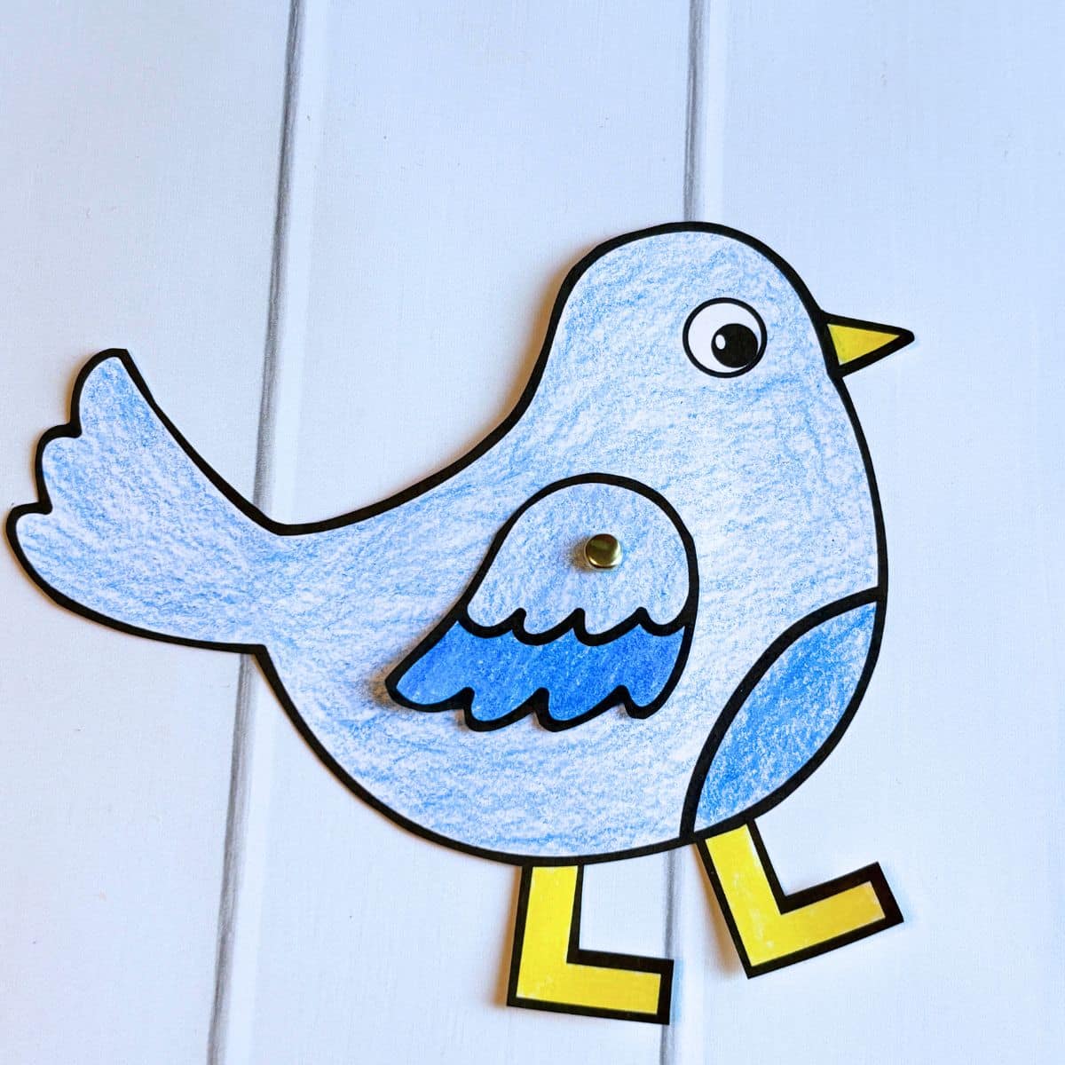 Paper Bird Craft Free Printable