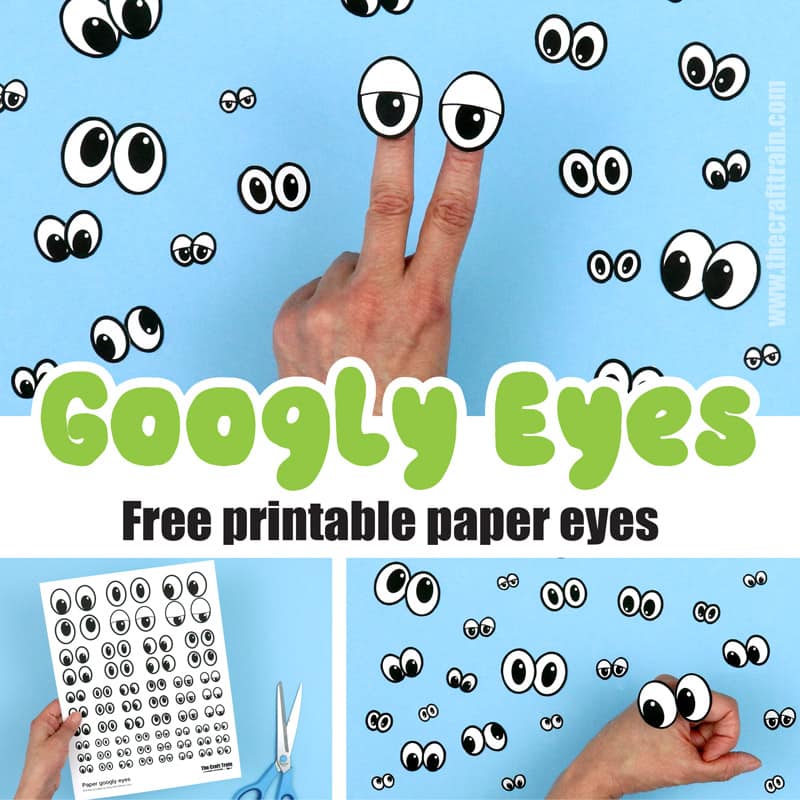 Paper Googly Eyes