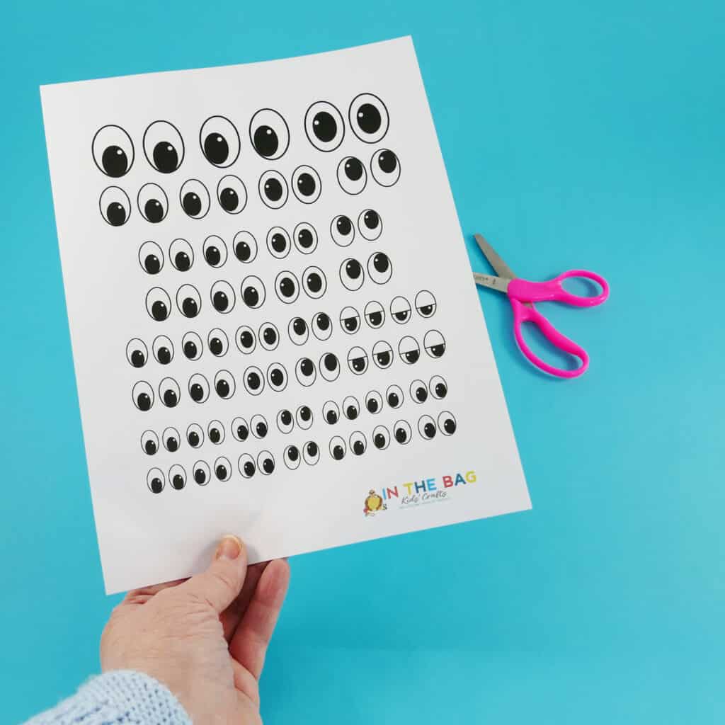 Paper Googly Eyes