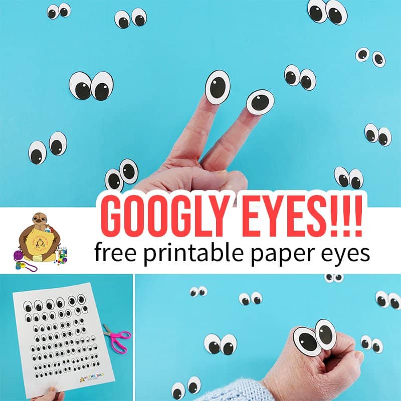 Paper Googly Eyes