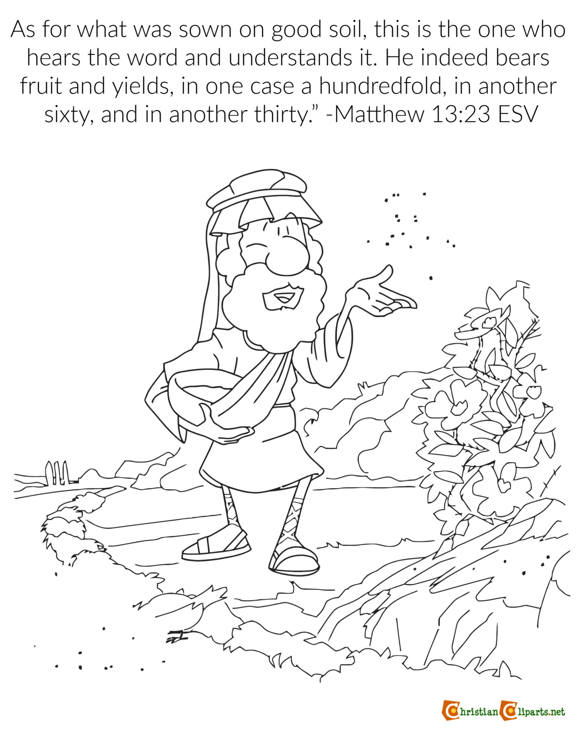 Parable Of The Sower Activities Parable Of The Sower Activities