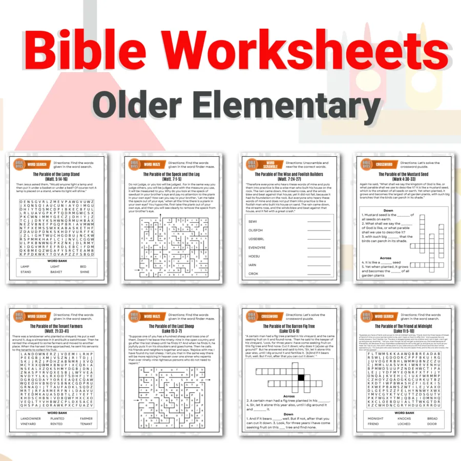 Parables Of Jesus Sunday School Curriculum