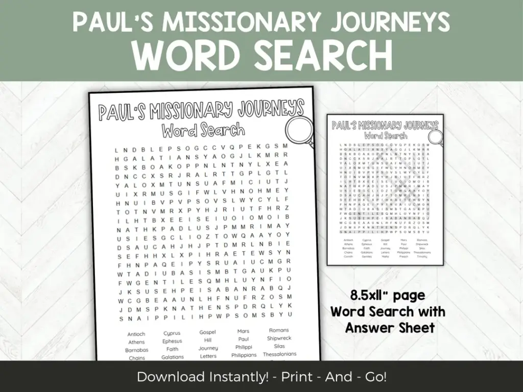 Pauls Mission Journeys New Testament