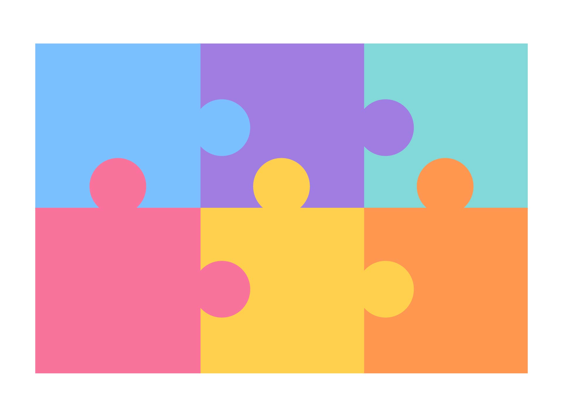 Post 9 Piece Jigsaw Puzzle Template Printable 314524