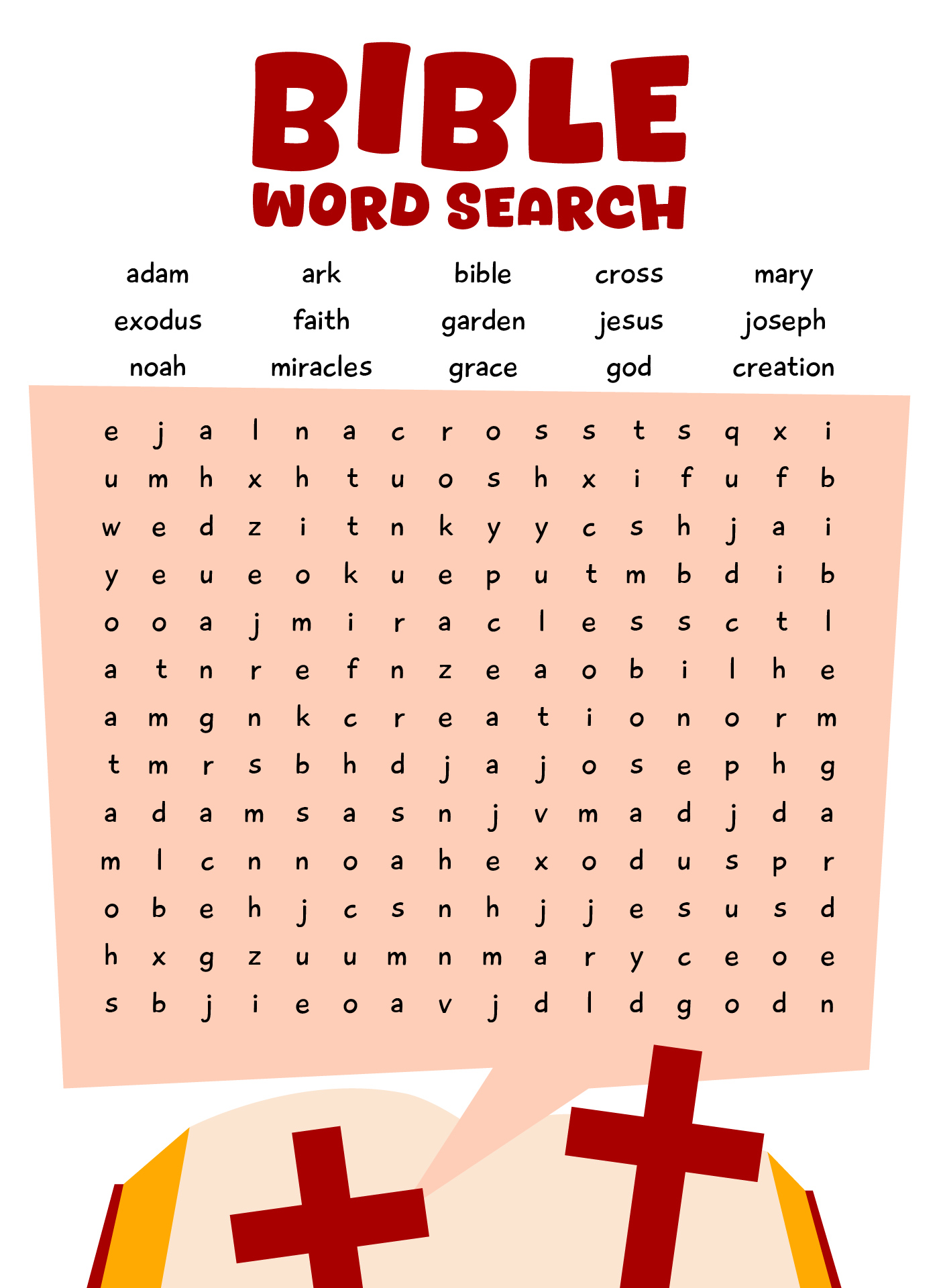 Post Bible Puzzles New Year Printables 24369