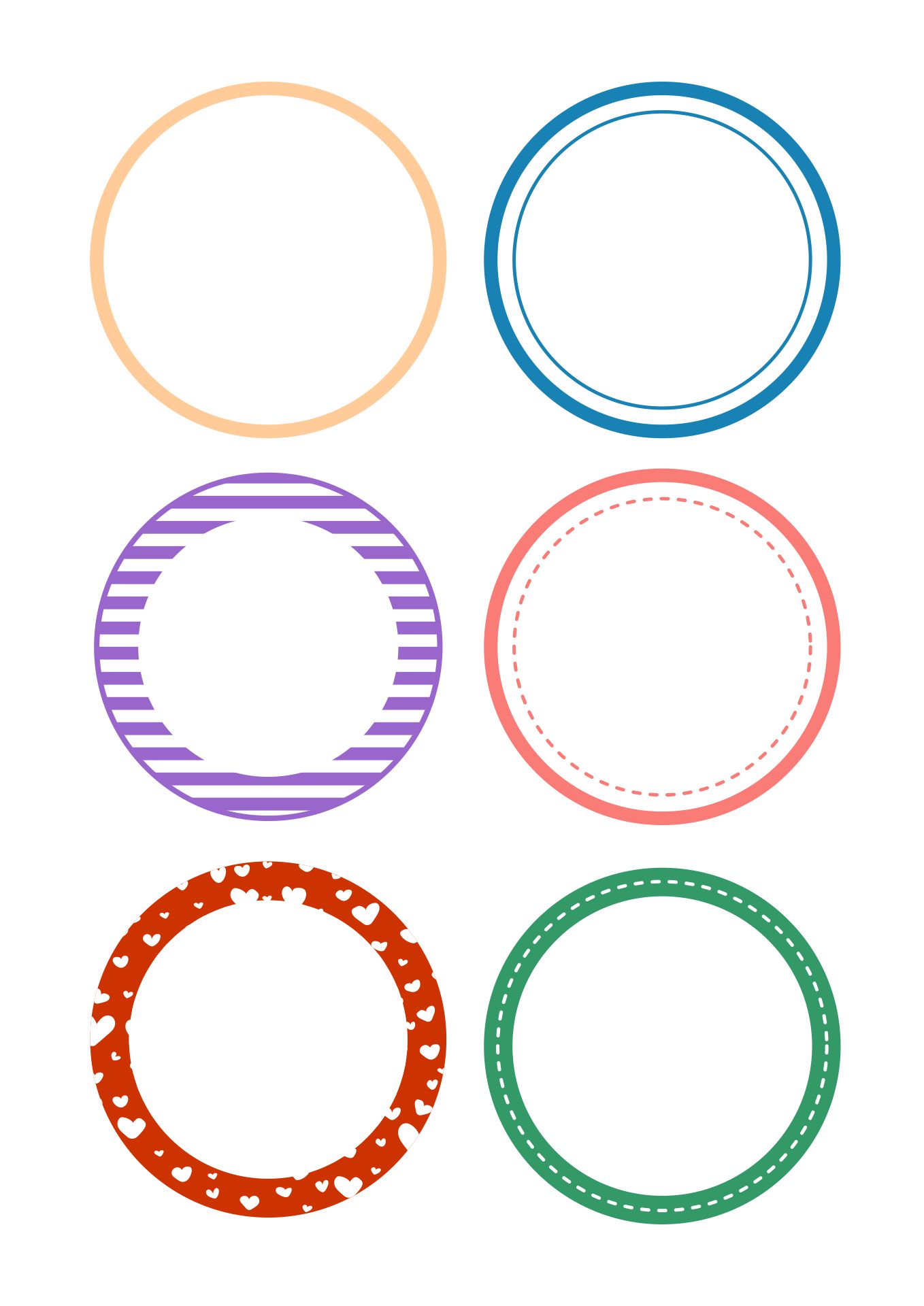 Post Blank Printable Cupcake Toppers 75642