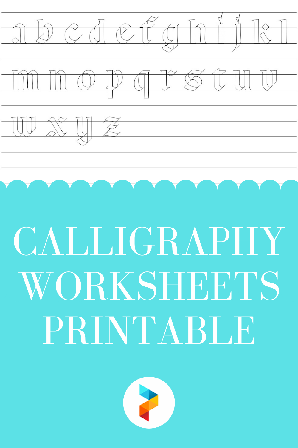 Post Calligraphy Worksheets Printable 81450