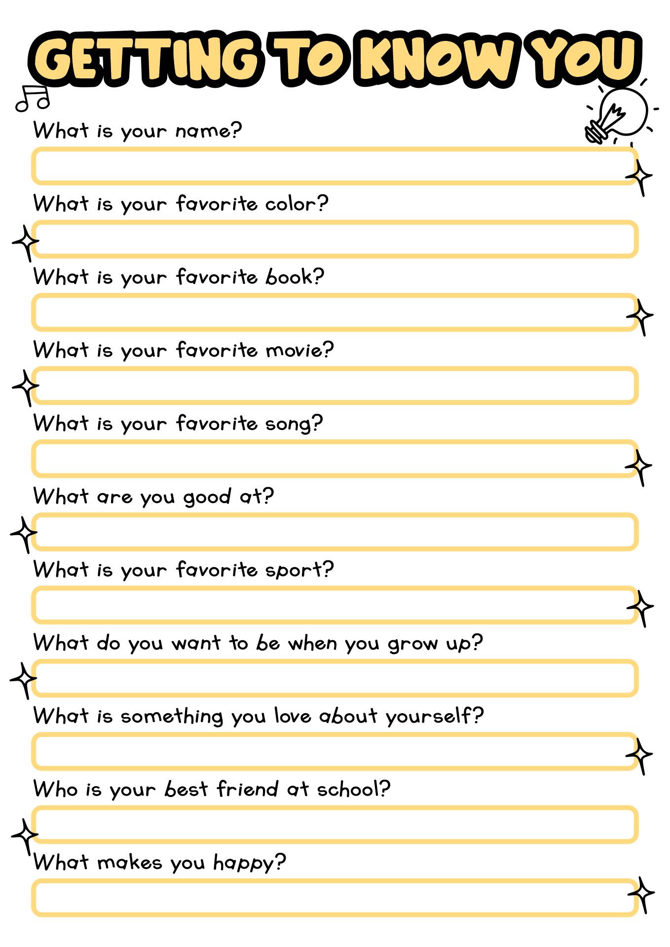 Post Classroom Getting To Know You Printables 234709 Post Classroom Getting To Know You Printables 234709