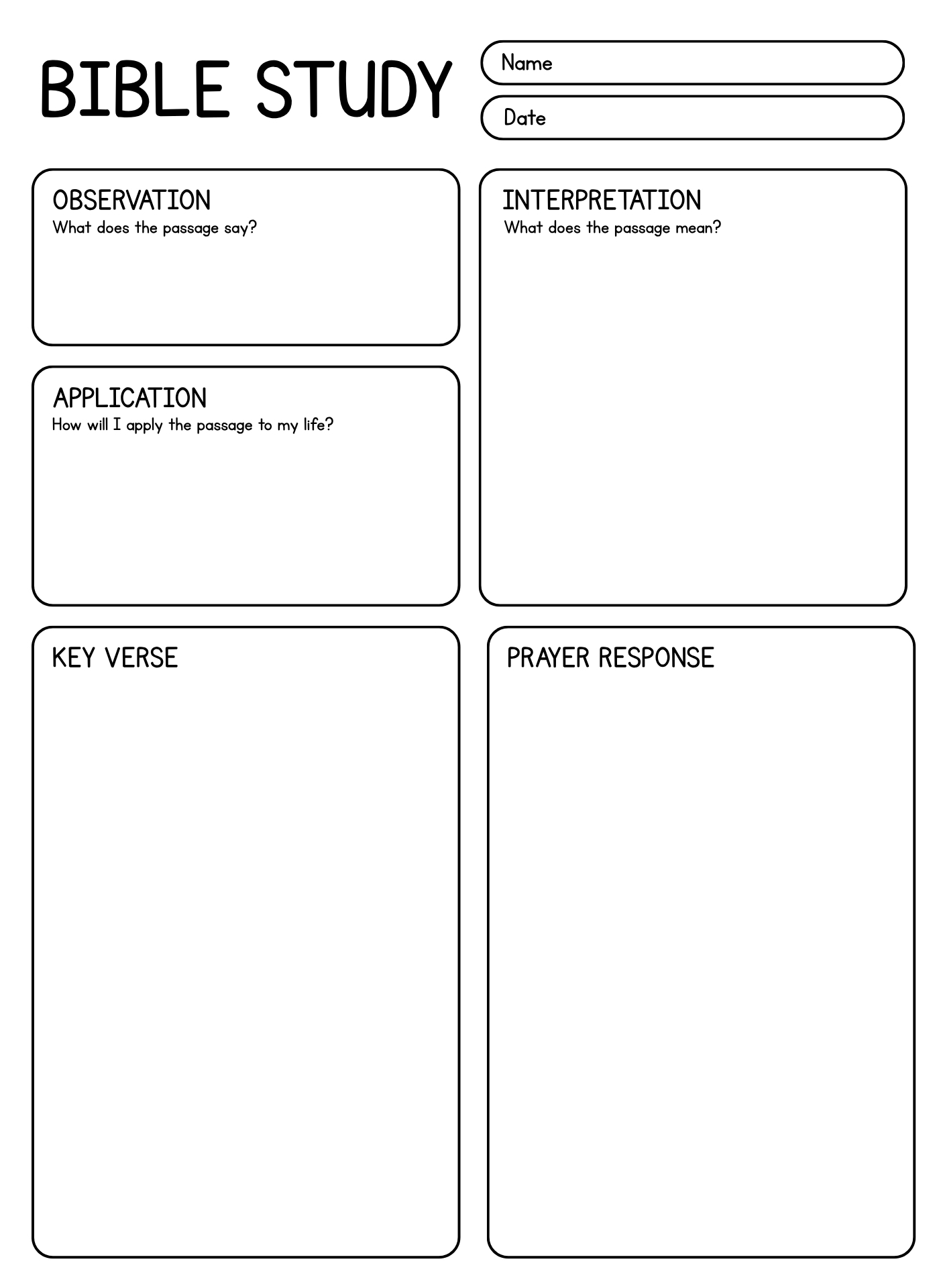 Post Free Bible Study Printable Worksheets 174217