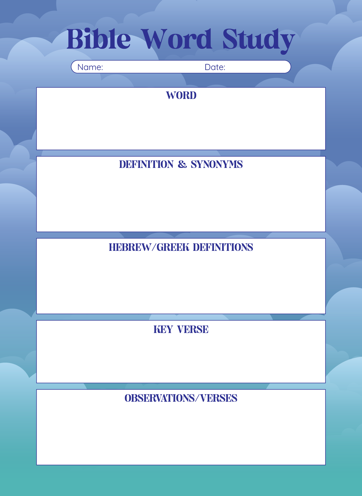 Post Free Bible Study Printable Worksheets 174217