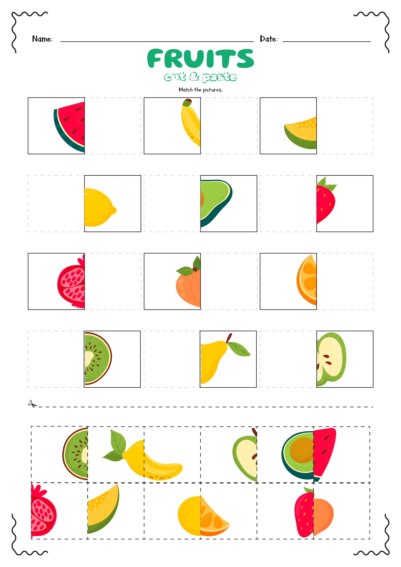 Post Fruit And Vegetable Cut And Paste Worksheets 174781 Post Fruit And Vegetable Cut And Paste Worksheets 174781