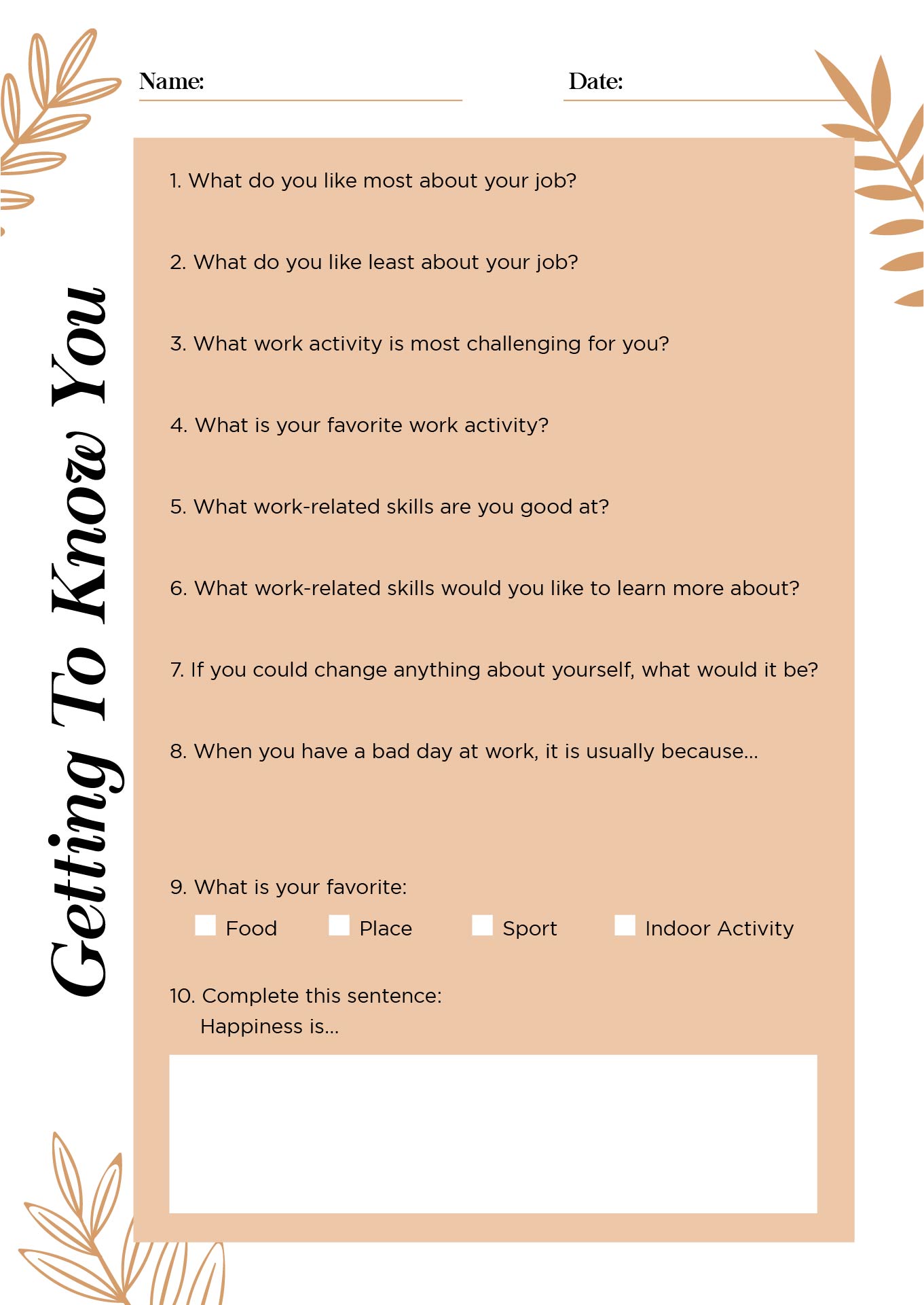 Post Getting To Know You Printables For Adults 234634 Post Getting To Know You Printables For Adults 234634