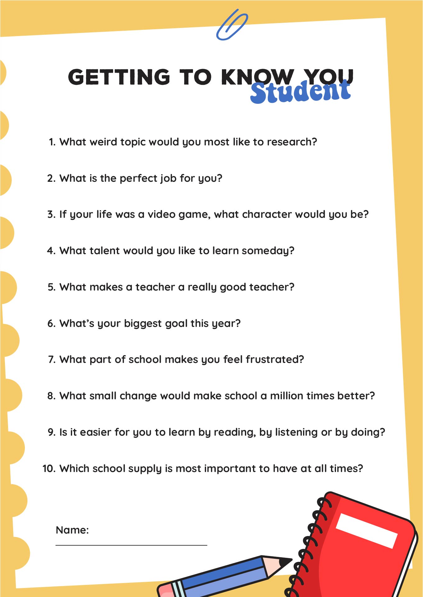 Post Getting To Know You Printables For Adults 234634