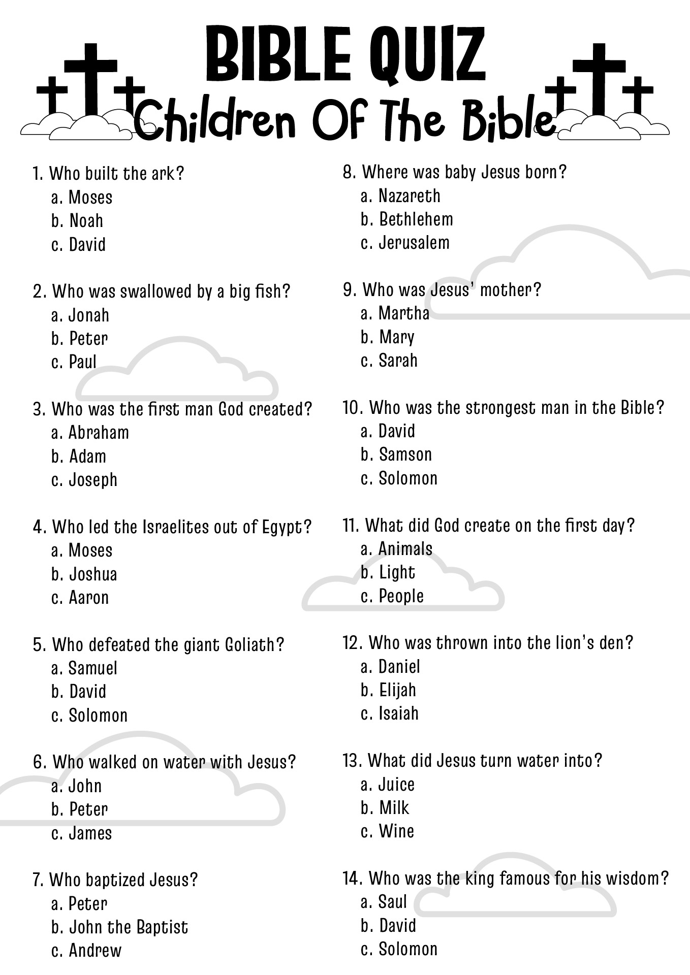 Post Printable Bible Trivia Questions And Answers 155634 Post Printable Bible Trivia Questions And Answers 155634