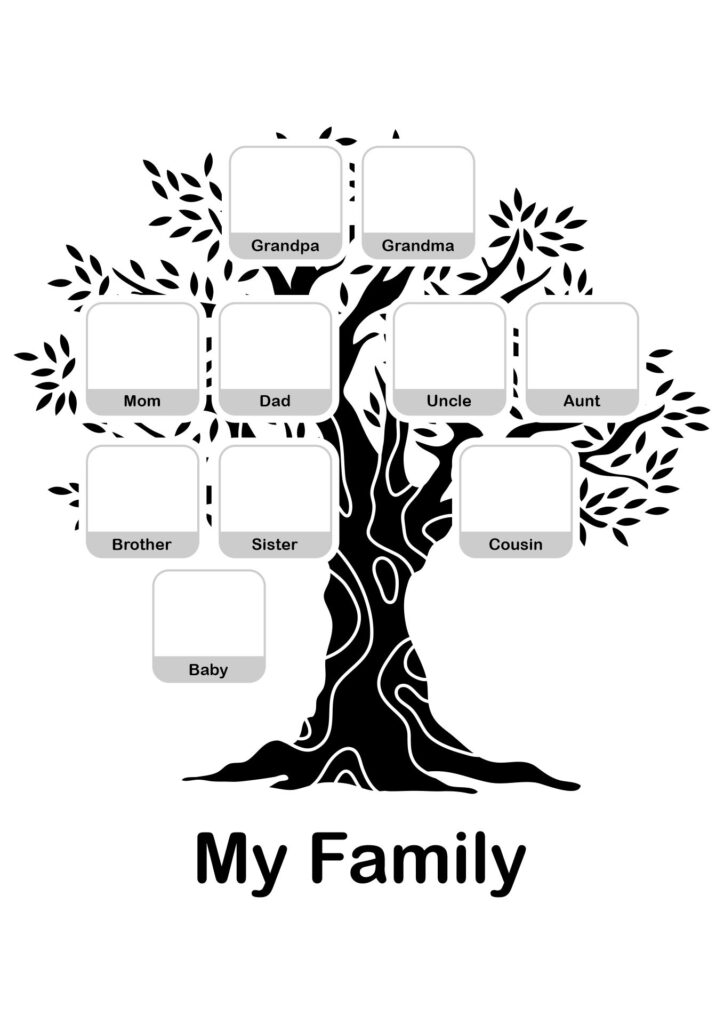 Post Printable Family Tree Worksheet 219023
