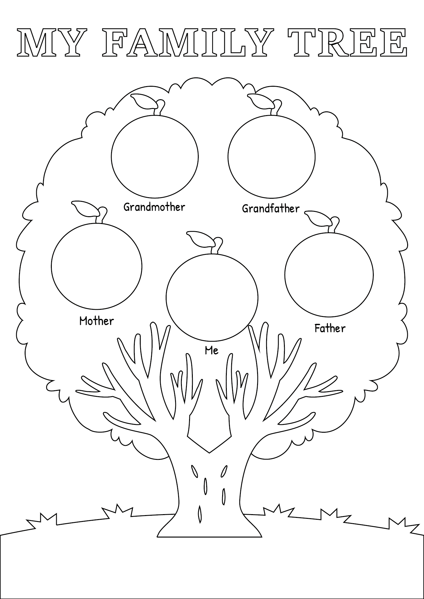 Post Printable Family Tree Worksheet 219023