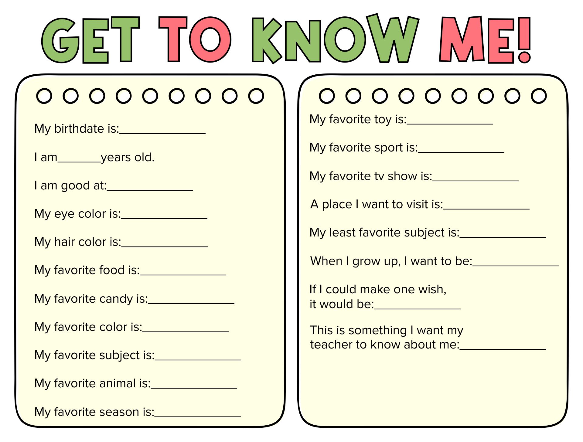 Post Printable Worksheets About Me Adult 228886 Post Printable Worksheets About Me Adult 228886