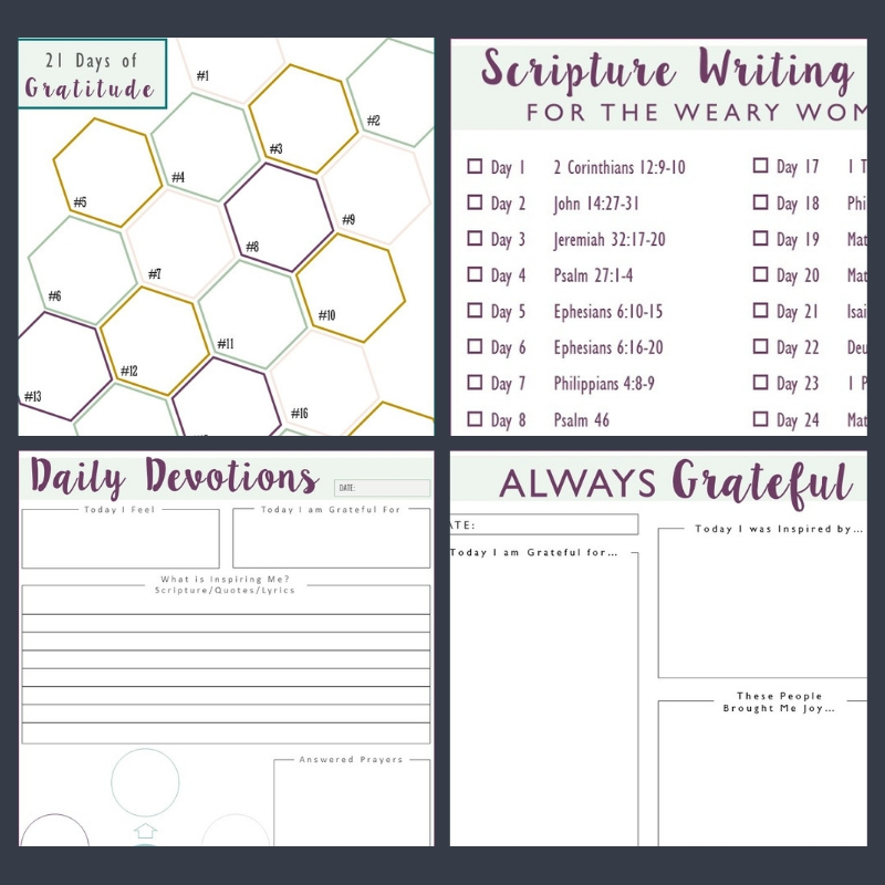 Prayer Journal Challenge Workbook