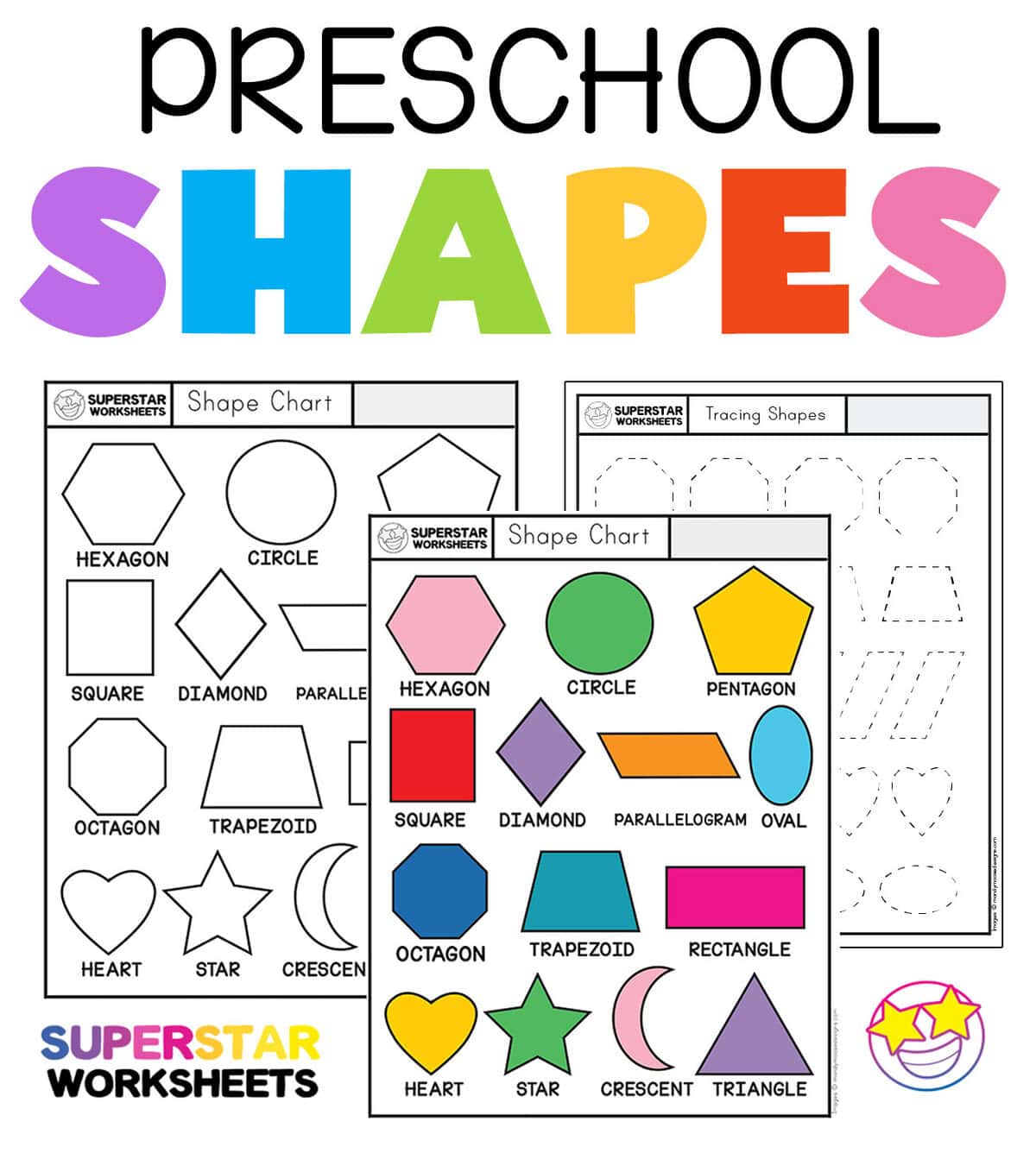 Preschool Shapes Worksheets