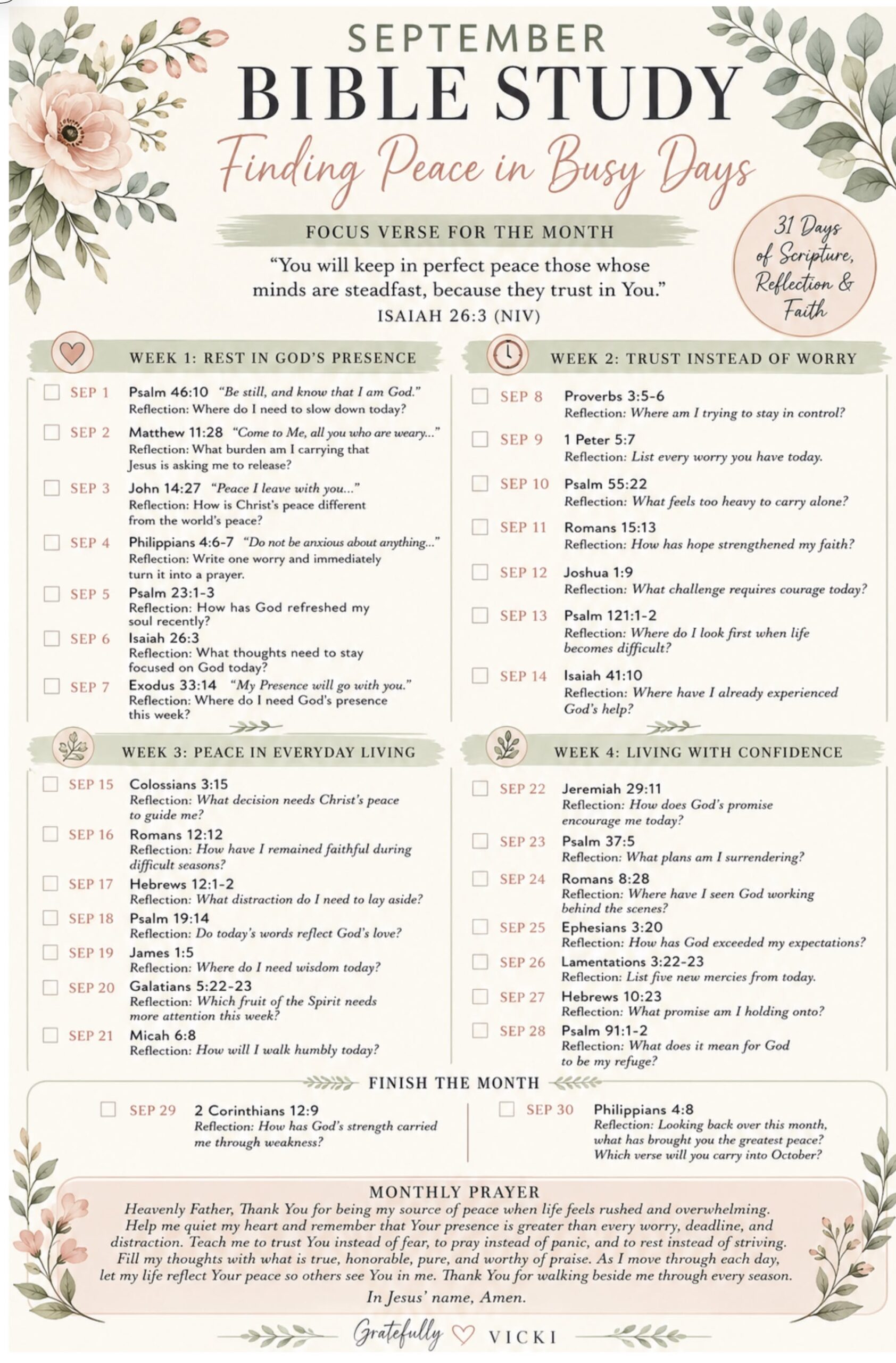 Printable Bible Reading Plan For Women 2027