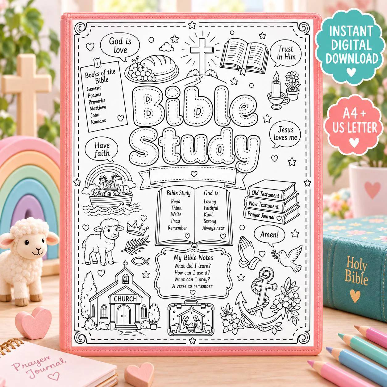 Printable Bible Study Binder