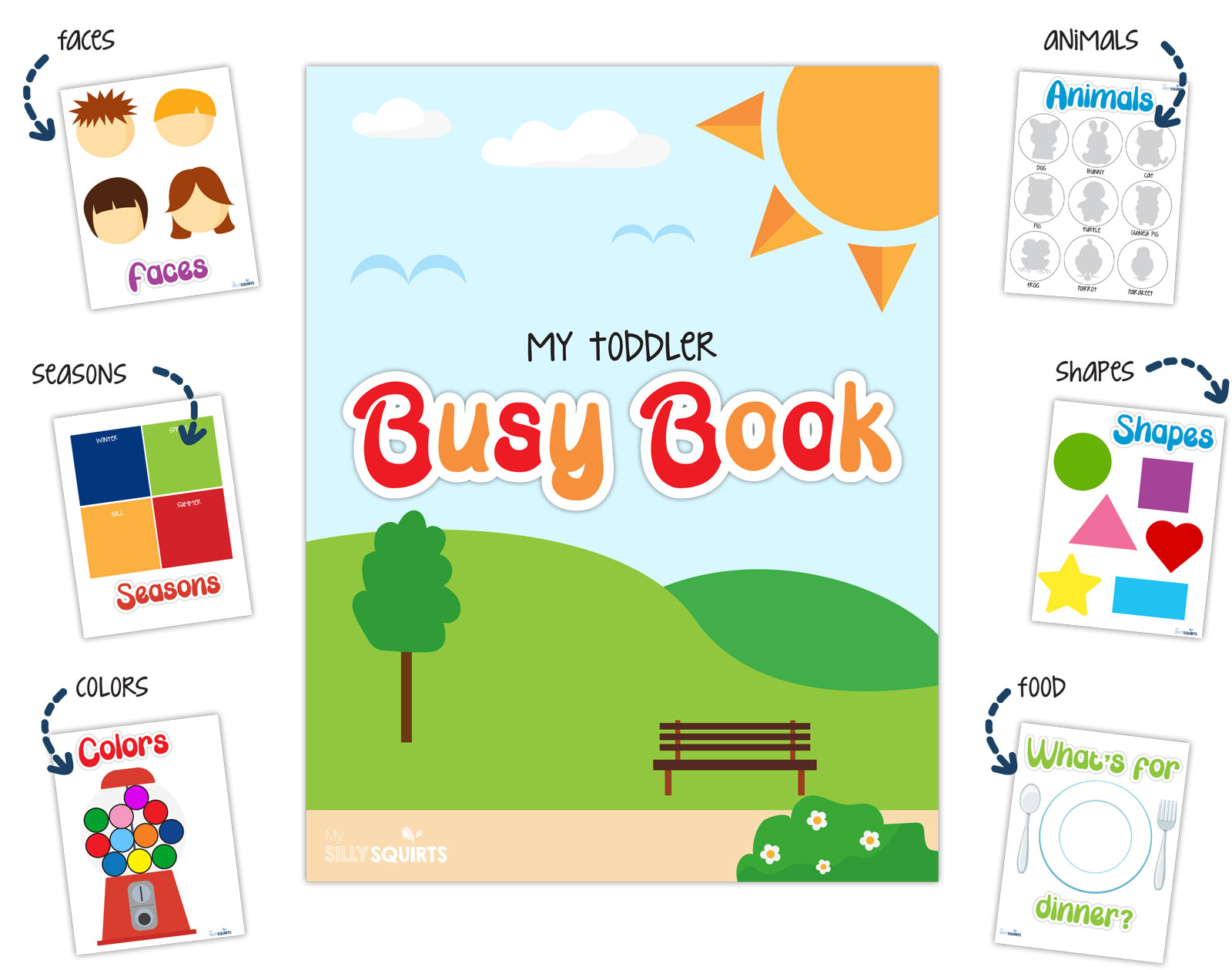 Printable Diy Quiet Book Toddlers