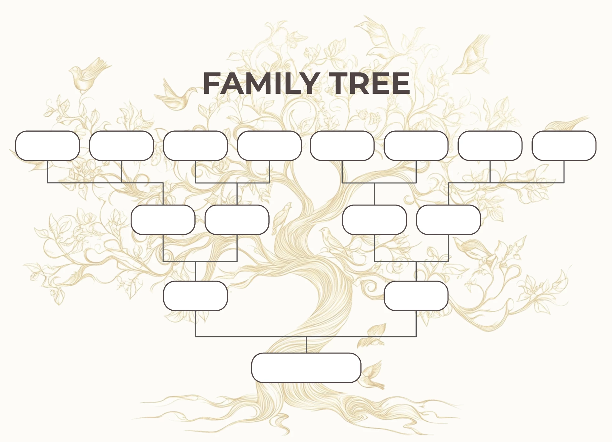 Printable Family Tree Free Google Docs Template