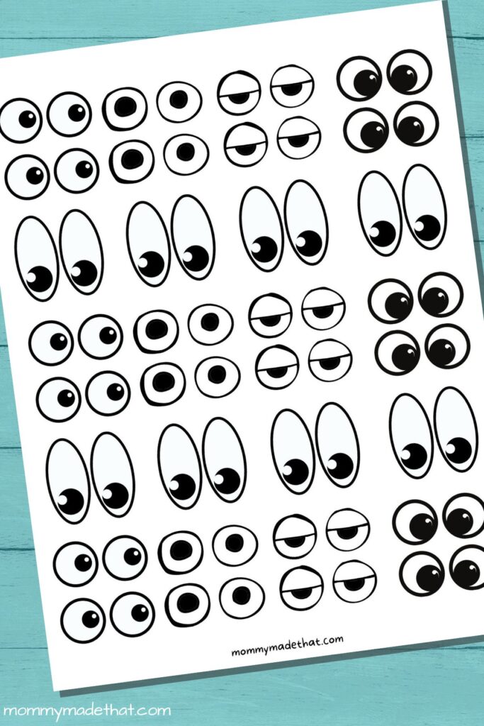 Printable Googly Eyes