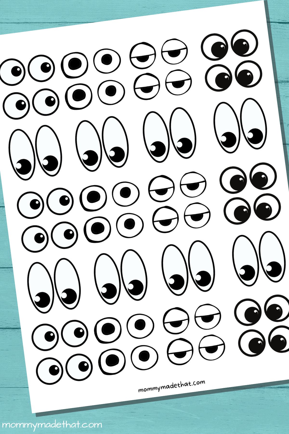 Printable Googly Eyes