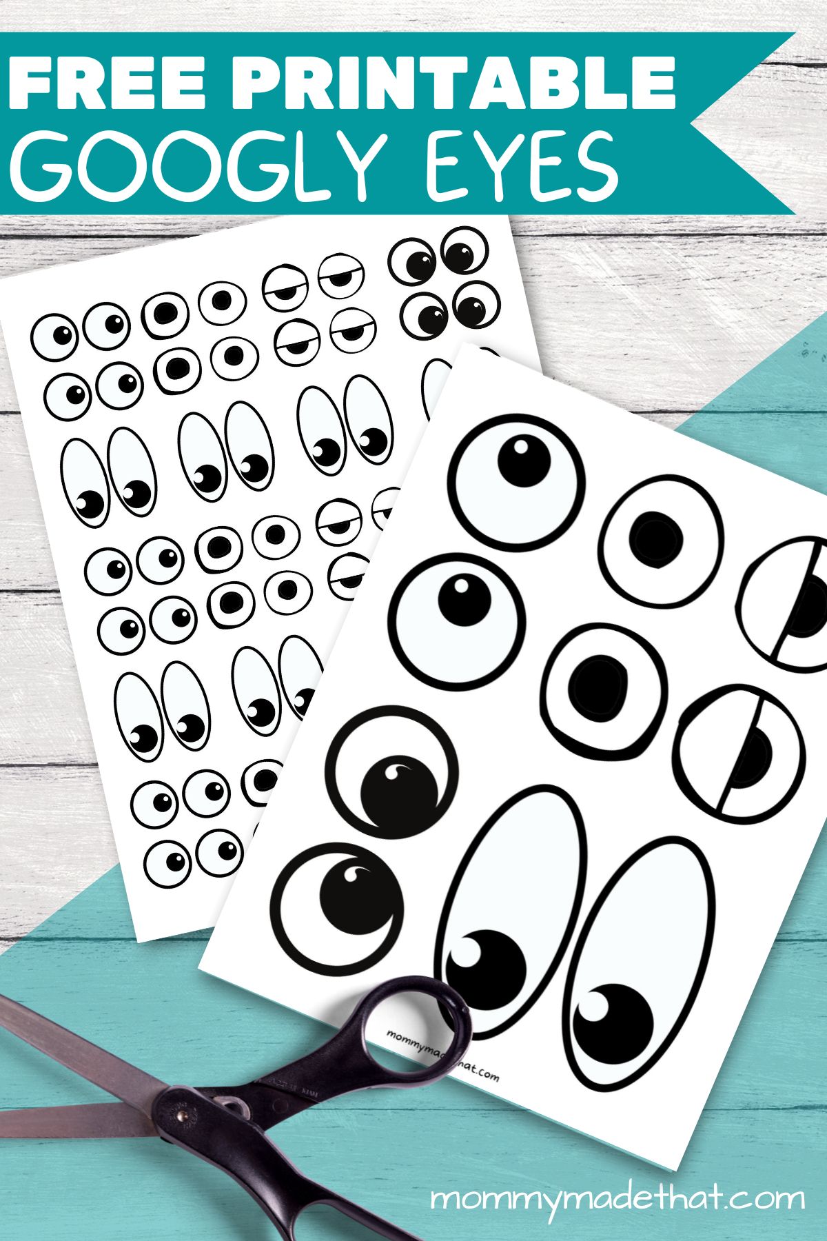 Printable Googly Eyes