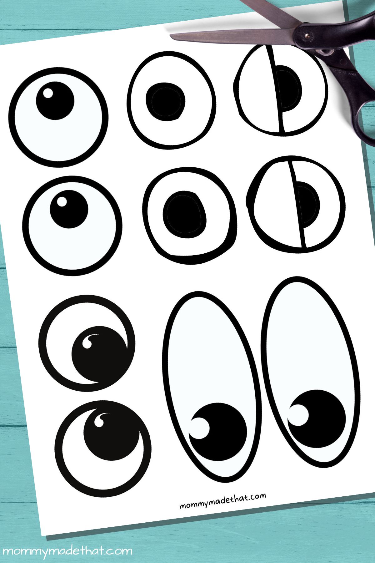 Printable Googly Eyes