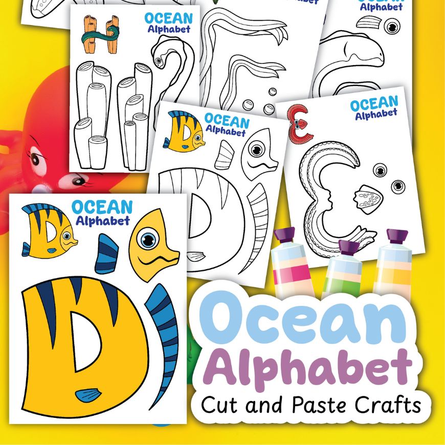 Printable Ocean Alphabet