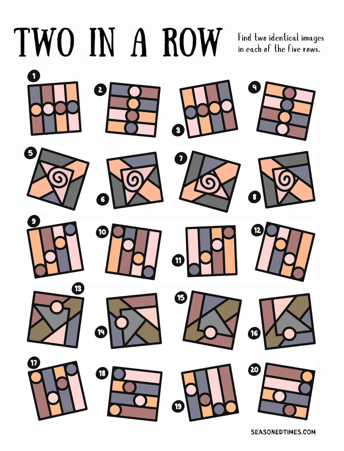 Printable Senior Puzzles