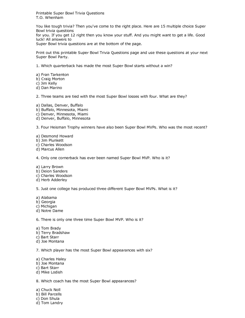 Printable Trivia Questions And Answers 461970874276004965