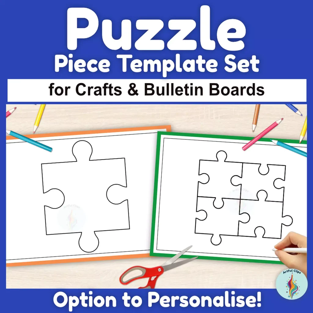 Puzzle Piece Template