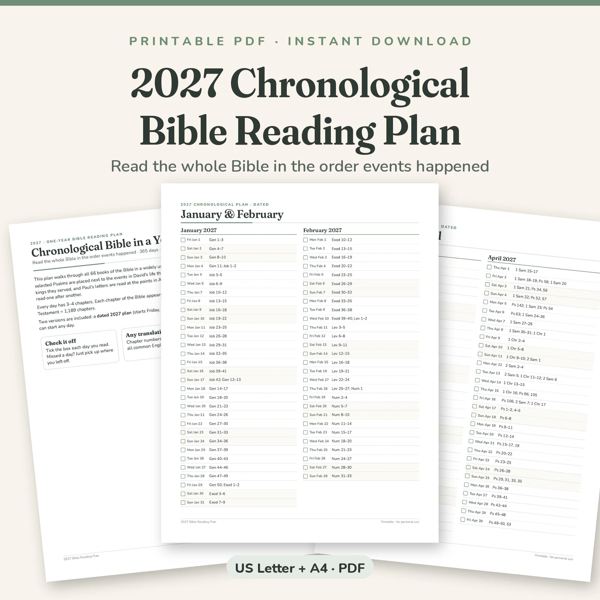 Read Bible Chronological Order Read Bible Chronological Order
