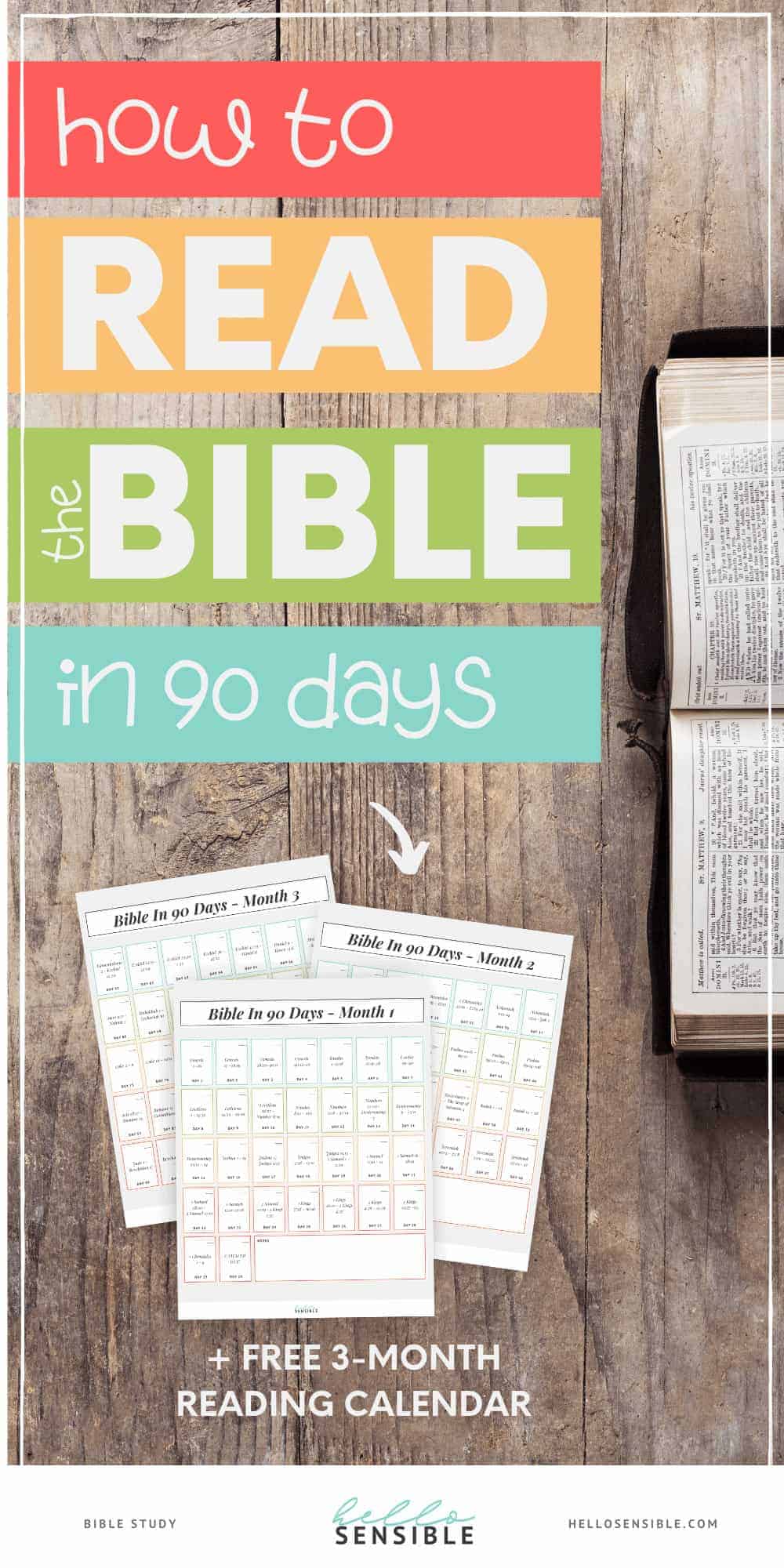 Read Bible In 90 Days