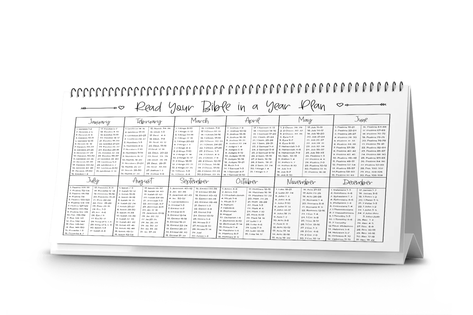 Read Your Bible Year Plan