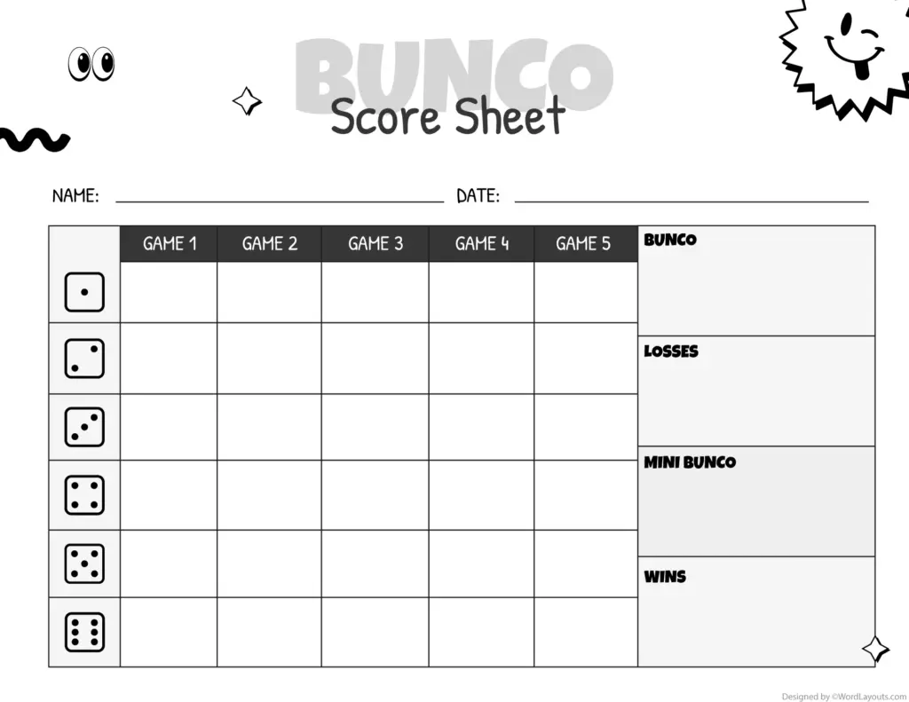 Score Sheets