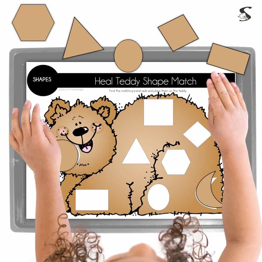 Shapes Activities For Toddlers Printable