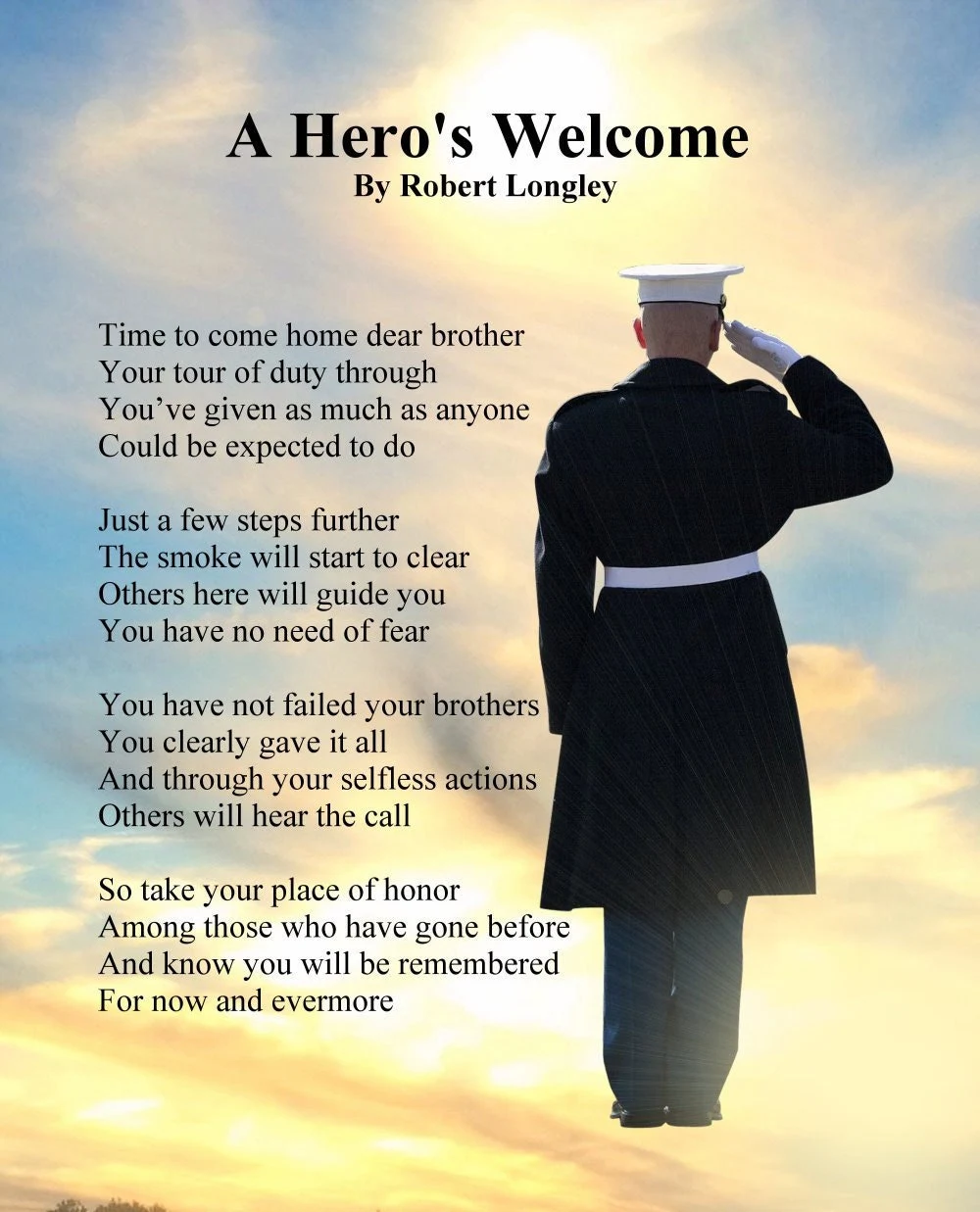 Soldier Funeral Poem