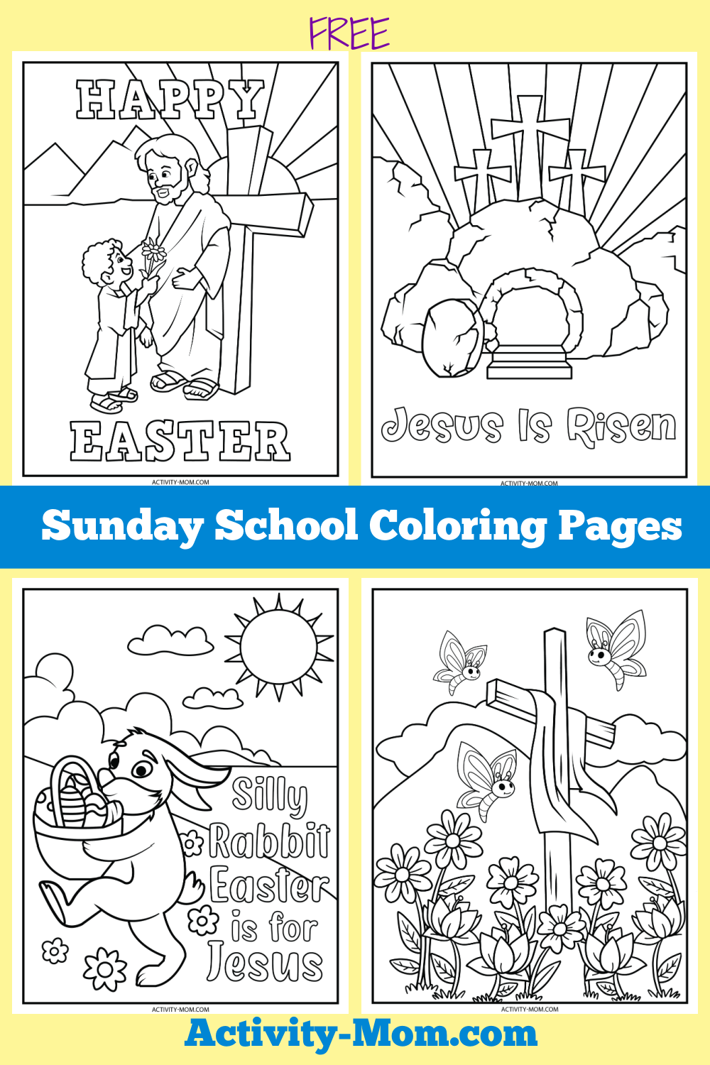 Sunday School Coloring Pages